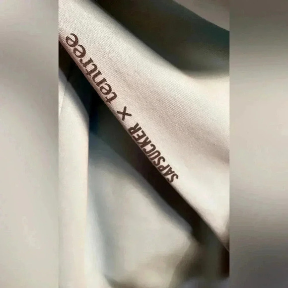 Tentree x sapsucker baby blue long sleeve casual athlete organic cotton hoodie M - Picture 6 of 8